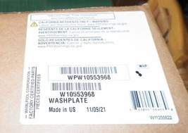 Washing Machine Washplate - Maytag - WPW10553968 - New! - $99.99