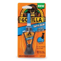 Gorilla Micro Precise Super Glue, 5 Gram, Clear, (Pack of 1) - £19.65 GBP