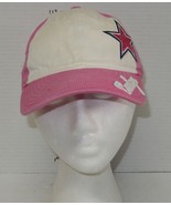 NFL New Era Dallas Cowboys Adjustable Hook &amp; Loop Youth Hat Cap Pink White - $20.24 CAD
