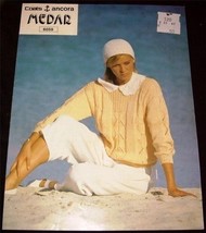 Medar Lady&#39;s Sweater Knitting  Pattern 6059 - $2.82