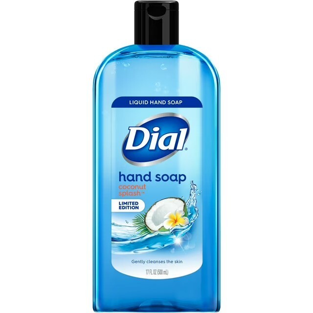 Dial Limited Edition Moisturizing Hand Soap Coconut Splash 17 Fl Oz - $9.95