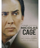 Nicolas Cage 4 Movies on DVD Trespass Stolen The Humanity Bureau Bad Lie... - £5.55 GBP