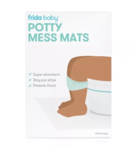 FRIDA BABY Potty Mess Mats For Toddler Potty Training - 20 Count - $453.51 MXN