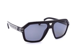 New Dolce&amp;Gabbana DG6176 501/81 Black Dark Grey Polarized Authentic Sunglasses - £170.40 GBP