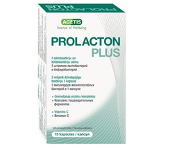 Prolacton Plus, 15 capsules probiotic 5 billion viable bacteria per capsule - £23.88 GBP