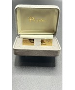 Pages Etch Gold Cufflinks - $44.55