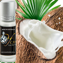 Vanilla Coconut Scented Roll On Perfume Fragrance Oil Luxury Hand Poured - £13.50 GBP+