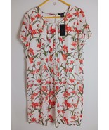 Robert Louis Floral Print Shift Dress Women&#39;s Size Large NEW - $648.14 MXN