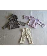 American Girl of Today Urban Outfit 2000 Gray Striped Hoodie Top Riding ... - £11.81 GBP