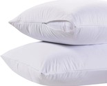Zippered Style Pillow Case Cover - Luxury Hotel Collection 200 Thread Co... - $19.99