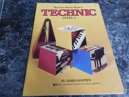 Bastien Piano Basics Technic Level 4 Four WP219 by James Bastien - $2.31 CAD