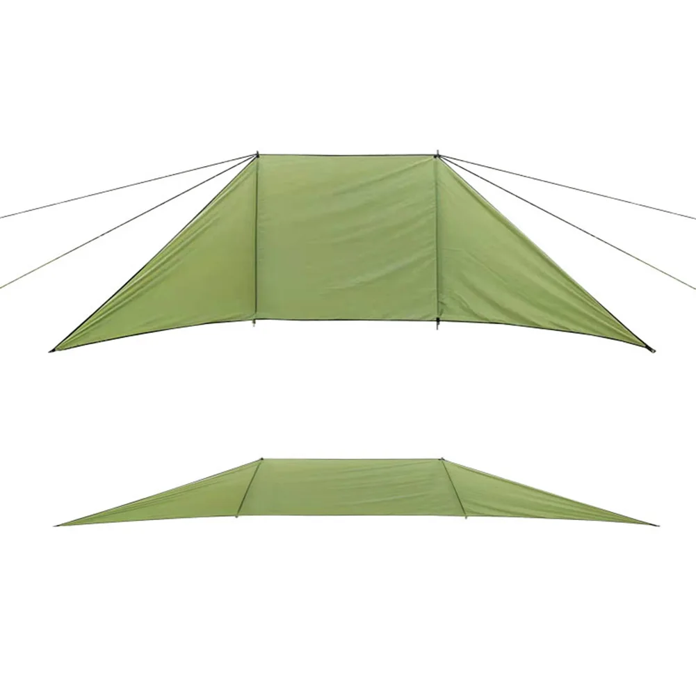 1pc Camping Windbreak Wind Blocker Backpacking Patio Windscreen Privacy Shield - £23.61 GBP+