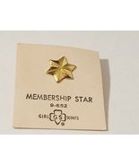 1960&#39;s Girl Scout Membership Star Pin 9-652 - NEW - $113.91 MXN