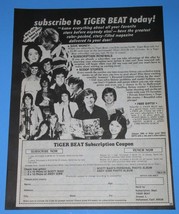 Tiger Beat Star Magazine Photo Clipping Vintage 1979 Subcription Coupon - £11.93 GBP