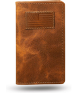 Full-Grain Leather Bifold Wallet for Men - Classic Cowboy Style - $861.29 MXN