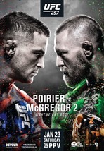UFC 257 Fight Poster 11x17 Inches - Dustin Poirier vs Conor McGregor II 2 | NEW - £12.86 GBP