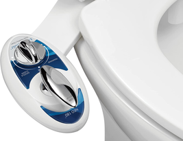 NEO 180 - Non-Electric Bidet Toilet Attachment with Self-Cleaning Dual Nozzle an - £58.78 GBP
