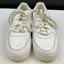 Nike Air Force 1 Boy&#39;s White Shoes/Sneakers Sz 7Y SKU 4679 - £31.67 GBP