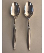 Wm Rogers International Silver SWEEP 2 Serving Spoons 8 3/8&quot; Each 1958 - $26.73 CAD