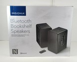 Insignia- Powered Bluetooth Bookshelf Speakers - Black - $74.10