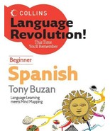 Collins Language Revolution! Beginner Mexican Spanish 2 Cds New Book - £5.59 GBP