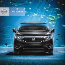 2012 Nissan QUEST sales brochure catalog US 12 SV SL LE - £4.79 GBP