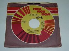 Danny Wood A Heart&#39;s Been Broken 45 Rpm Record RCA Promo Near Mint - £7.70 GBP