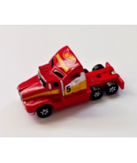 Hot Wheels Micro Semi Tractor Truck 2&quot; Inches, 1990&#39;s Vintage RED Micro,... - $20.84 CAD