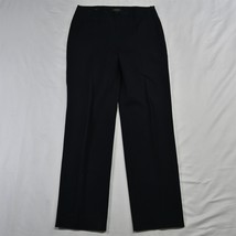 Talbots 2 Heritage Black Side Zip Straight Womens Stretch Dress Pants - £11.73 GBP