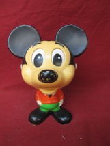 Vintage Mattel 1976 Disney Mickey Mouse Pull String Figure Plastic Works #2 - £23.35 GBP