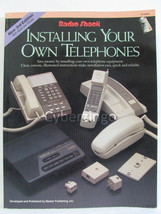 Installing Your Own Telephones Radio Shack Vintage 1989 PREOWNED - £21.83 GBP