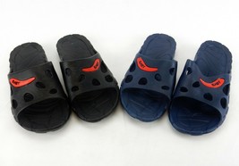 Men&#39;s Slider Water Sandals, Shower, Beach, Pool, Black or Navy ~ EasyUSA #S2080M - £10.23 GBP