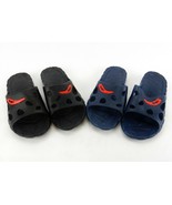 Men&#39;s Slider Water Sandals, Shower, Beach, Pool, Black or Navy ~ EasyUSA... - $12.95