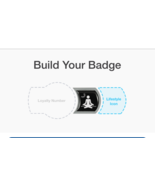 Genuine Subaru Loves Yoga Trunk Sticker Emblem Badge of ownership OEM New! - £9.81 GBP