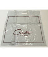 Vintage defunct Carlton cards store plastic shopping bag movie photo prop - $27.08 CAD