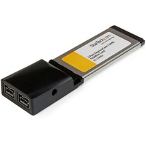 StarTech 2 Port ExpressCard 1394b FireWire Laptop Adapter Card - £92.00 GBP