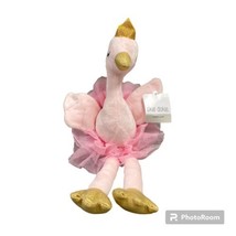 Okie Dokie JcPenny Flamingo Plush Baby Lovey Pink Tutu Ballerina Crinkle NWT - £20.91 GBP