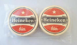 Vintage Heineken Beer Coasters C-H Sealed Unused Qty 26 Bier Breweriana Man Cave - £30.36 GBP