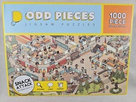 Odd Pieces Puzzle Snack Attack 1000pc Missing 2 Mystery Jigsaw - £11.75 GBP