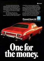 1973 Plymouth Duster 340 Coupe Muscle Car Vintage Print Ad Rear End Wall... - $10.97