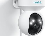 REOLINK 4K PTZ Outdoor PoE IP Camera with 3X Optical Zoom, 355 Pan &amp; 50 ... - $203.99