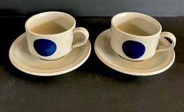 Vintage ~ Iron Mountain Stoneware /Pottery ~ Lookout ~ Cup and Saucer ~ ... - £31.02 GBP