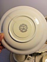 SUPERIOR HALL QUALITY DINNERWARE 8 PIECE CUPS & SAUCERS image 9