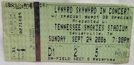 LYNYRD SKYNYRD - ORIGINAL SEPT 24, 2006 CONCERT TICKET STUB - £7.91 GBP