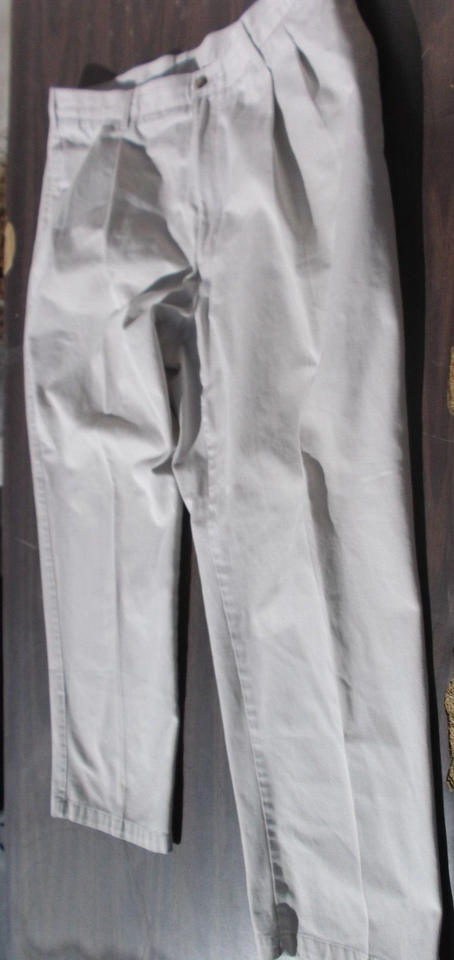 FLYERS PLEATED FRONT TAN KHAKI WIDE LEG FIT MENS FORMAL WEAR DRESS PANTS... - $13.54