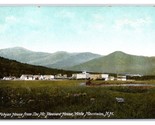 Fabyan House From Mt Pleasant House White Mountains NH UNP DB Postcard W12 - $3.91