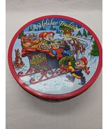 Vintage 1988 Keebler Company A Holiday Tradition 10&quot; Round Cookie Tin 135th - $18.80 CAD