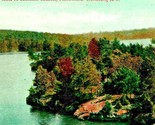 Scene In Candadian Channel Thousand Islands NY New York 1910s DB UNP Pos... - $3.91