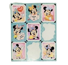Minnie Mouse 1992, 3M Post-It Removable Stickers! 1 Sheet Has 7 Stickers Disney - $3.46