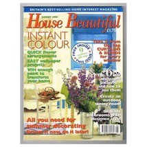 House Beautiful Magazine August 1997 mbox1627 Instant colour - Curtains &amp; Blinds - £3.87 GBP